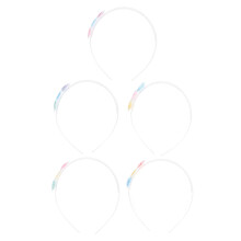 5St Kinderhart Haar Hoops Lichtgewicht Comfortabel Assorti Kleuren