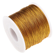 1Roll Gouden Cadeautouw Voor Inpakken En Thuis En