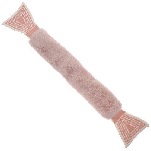 1Roze Pluizige Hals Sjaal Vrouwen