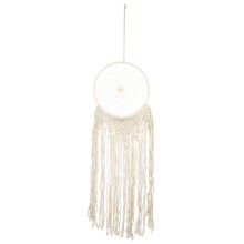 1Unieke Handgeweven Dromenvanger Beige Tapestry Voor Muurdecoratie