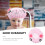 3St Elastische Kinder Shower Hat Peva Waterdicht Assorti Kleuren 4