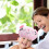 3St Elastische Kinder Shower Hat Peva Waterdicht Assorti Kleuren 8