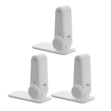 3St Babyproof Deurklinksloten Wit ABS En Duurzaam Thuis