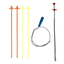1Set Afvoer Schoonmaak Tool Met ABS En Staal Voor Thuis