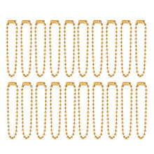 100St Lichtgewicht Gouden Ijzeren Kralenketting Voor Sieraad Decor
