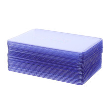 50St PVC Cardsleeves Transparant Anti-Kras Kaartbescherming