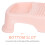 1X Huishoudelijk Plastic Wasbord Roze, Antislip Design 6