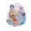 Floating Light-Up Capybara Water Toy, Brown 3