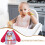 1Kids Waterdichte Full Cover Bib, Mouwen 4