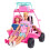 Barbie Beach Buggy con accessori, adatto a 4 bambole 4