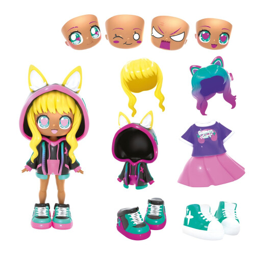 Cybepunk Anime Doll Set, 14 cm, 32 Style Options 1