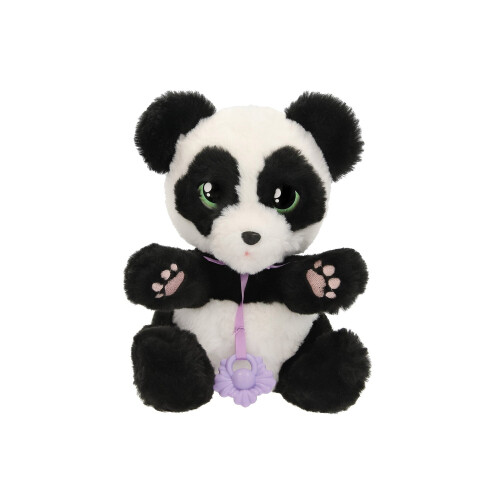 Peluche Panda con coperta, funzioni sonore, 24 cm 1