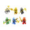 6pcs Ninjago Minifigure Assembled Blocks Toys 1