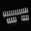 1Set Kabel Organizer Set Met Stevige PP Clip Voor Kabels 3