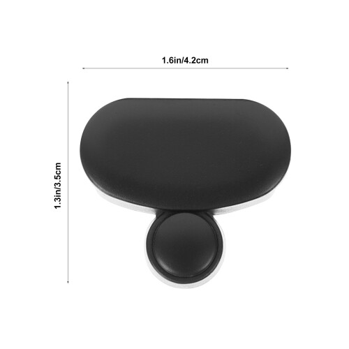 4St Zwarte Glashouder Clips Montage Kit Duurzaam 1