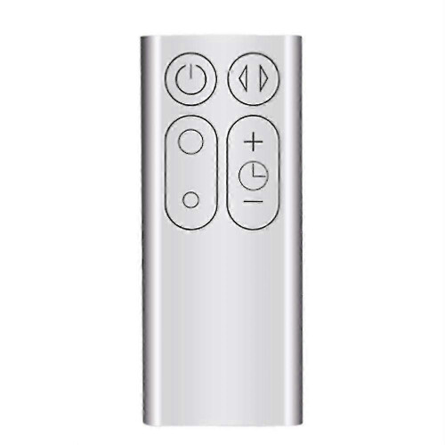 Silver Remote Control for AM11 TP00 TP01 Pure Cool Tower Air Purifier, Replacement Control with Simple Button Layout and Easy Oper