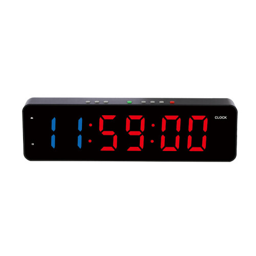 Timer da allenamento portatile con batteria, mini timer per palestra con magnete integrato, conteggio programmabile digitale