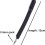 Microphone de remplacement compatible avec casque sans fil léger, son clair, noir, ajustement précis pour usage quotidien 1