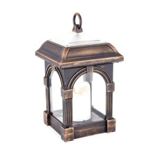 Solar Wall Light for Outdoor Use, Exterior Porch Light Fixture for Garden, Courtyard and Fence