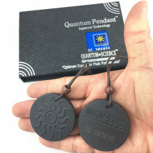 Collier pendentif de protection contre les ondes avec énergie équilibrante négative, anti-radiation