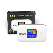 2025 Portable 5G LTE WiFi Mobile Hotspot for Travel, Compact Wireless Internet Device