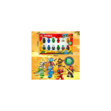12Pcs Ninja Minifigures Building Block Toy Gifts Kids