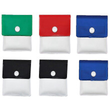 Lot de 6 pochettes de poche pour cendres, résistantes au feu, sans odeur, porte-cendres pour cigarettes