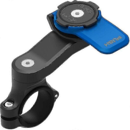 Supporto per manubrio da moto per telefoni compatibili con iPhone e Samsung Galaxy, montaggio sicuro e stabile, resistente e