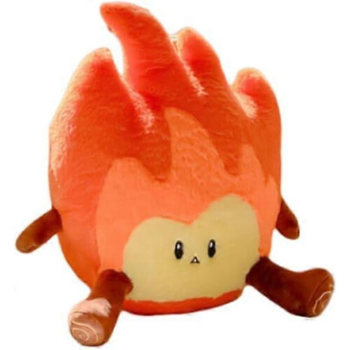 Almofada de Peluche em Forma de Chama, 40 cm, Macia e Divertida, Boneco Acolchoado para Crianças, Presente de Aniversári