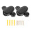 4St Zwarte Glashouder Clips Montage Kit Duurzaam 7