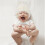 1Set Wit Baby Handschoen Set Warm Gebreid Pasgeboren 8