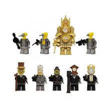 9PCS Skibidi Building Blocks Tv Monitor Cameradiy minifigures Kid Toy