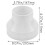 4X Ventilation Pipe Reducer Adapter Pipe Air Duct Adapter Pipe Connector for Inline Ventilation System(200-150mm) 3