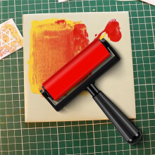 3 Pack Rubber Brayer for Gel Printing 4 Inch Rubber Brayer Roller for Printmaking