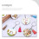 30Sets Dubbelzijdige Sublimatie Sleutelhanger DIY 6