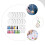 30Sets Dubbelzijdige Sublimatie Sleutelhanger DIY 4