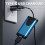 Portable Keychain Flashlight USB Charging Keychain Lamp-Green 6