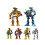 Factory Sixpack Hero Assembling Robot Model Toy Diy Creative Set Brick Building 4