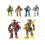 Factory Sixpack Hero Assembling Robot Model Toy Diy Creative Set Brick Building 5