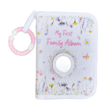 Baby Photo Album with Safe Mirror Holds 17 4 X 6 Photos Family Album Picture Book for Toddler Kids Baby Shower