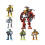 Factory Sixpack Hero Assembling Robot Model Toy Diy Creative Set Brick Building 9