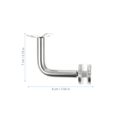 2St Handrail Wand Steun Van Rvs Voor Trapleuning 1