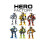 Factory Sixpack Hero Assembling Robot Model Toy Diy Creative Set Brick Building 10
