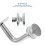 2St Handrail Wand Steun Van Rvs Voor Trapleuning 6