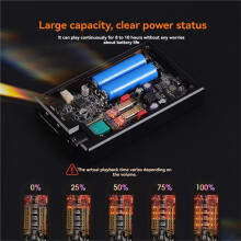 For Douk Audio P10 PRO Portable Tube Headphone Amplifier HiFi Audio Desktop Headphone Amp for PC Phone Tablet (US)