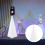 1Speaker Stand Sleeve Wit Duurzame Speaker Houder Cover 10