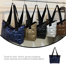 -Shoulder Bag Dames Polyester Opbergzak Stijlvolle Schoudertas
