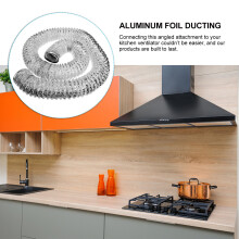 Flexibele Aluminium Ventilatie Voor Droger En Keuken