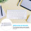 1Set Draadloze Keyboard En Combo Stil En Betrouwbaar 4