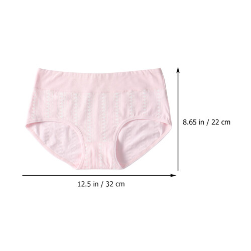 4St Comfortabele Katoenen Slips Met Elastische Tailleband 1